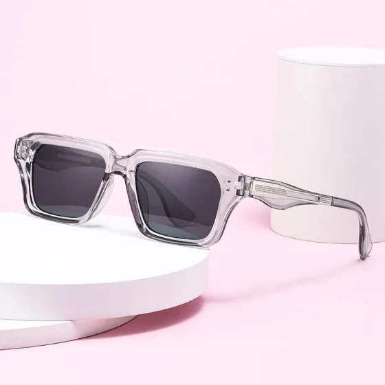 265206Square-frame glasses, European and American fashion, trendy sunglasses, versatile and unique sun protection eyewear