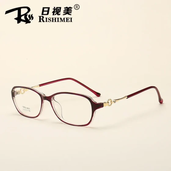 2019New TR90Korean-style eyeglass frames for men and women, ultra-light frames, can be fitted with prescription lenses