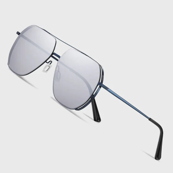2025New large-frame nylon polarized sunglasses, UV protection, high-end men's glasses for driving and fishing