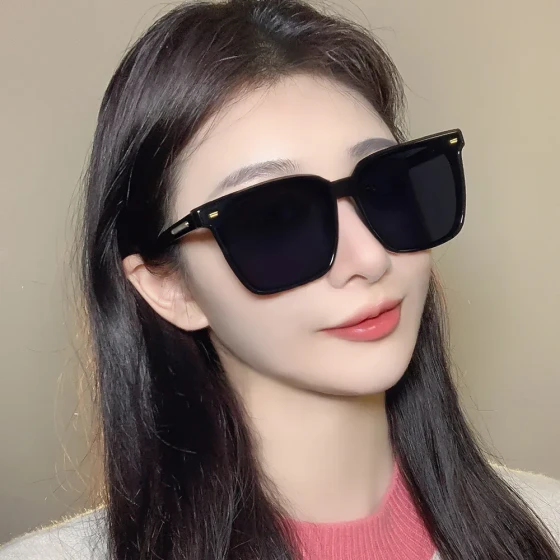 Fashionable women's sunglasses with UV protection, new high-end polarized lenses, brown men's sunglasses, UV protection for drivers
