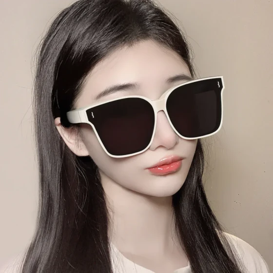 GM Men's trendy polarized anti-UV prescription sunglasses set, high-end driving glasses for men and women