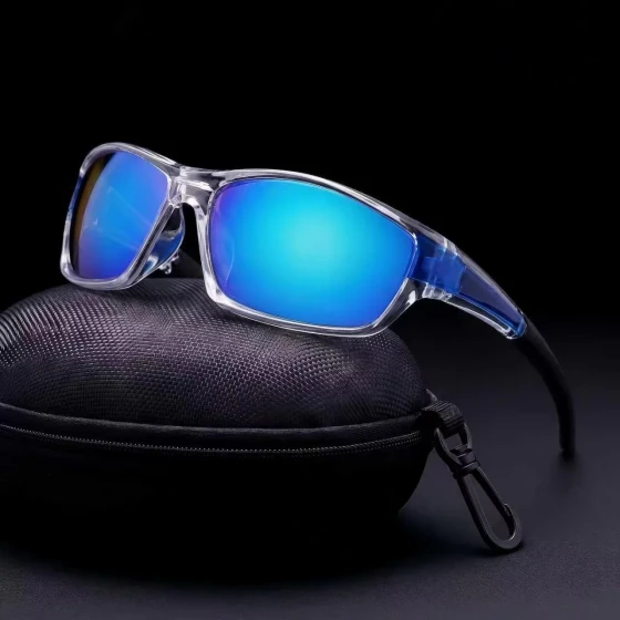 European and American polarized cycling outdoor sports sunglasses for men and women, fishing UV protection running sunglasses, night vision glasses