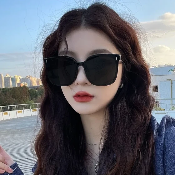 Korean-style sunglasses for men and women, live streaming sun protection sunglasses, UV protection glasses, wholesale